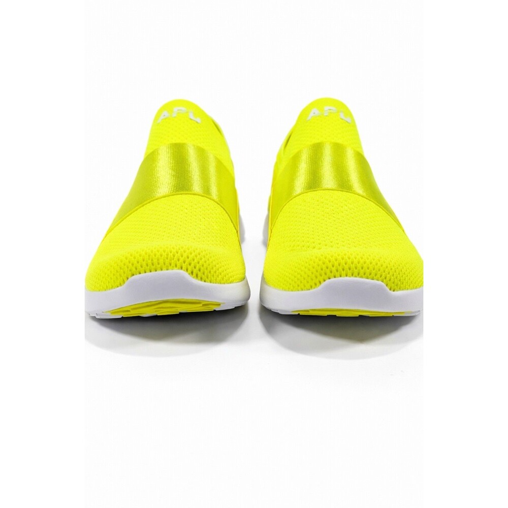 APL Techloom Bliss Mens Slip-On Running Sneaker Size 11.5 Energy Yellow NIB - Picture 6 of 12
